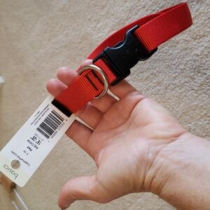 Red Dog Adjustable Collar 16"-28" 1"diameter by Lupine NWT